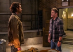 Supernatural -- "The Trap" -- Image Number: SN1509A_0105bc.jpg -- Pictured (L-R): Jared Padalecki as Sam and Jensen Ackles as Dean -- Photo: Colin Bentley/The CW -- © 2020 The CW Network, LLC. All Rights Reserved.
