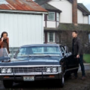 Supernatural -- "Galaxy Brain" -- Image Number: SN1512a_0012b.jpg -- Pictured (L-R): Jared Padalecki as Sam and Jensen Ackles as Dean -- Photo: Katie Yu/The CW -- © 2020 The CW Network, LLC. All Rights Reserved.